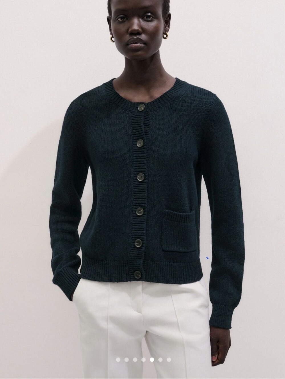 ME+EM Chunky Knit Cardigan